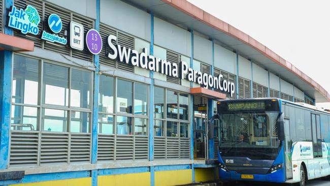 ParagonCorp  TransJakarta Kolaborasi Revitalisasi Halte Swadarma