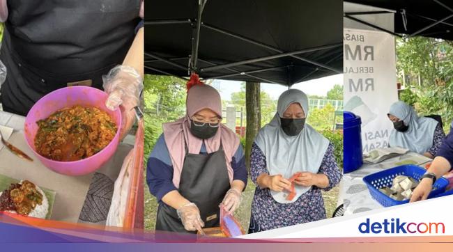 Jual Nasi Lemak Rp 3 Ribuan, Penjual Ini Tetap Tak Naikkan Harga