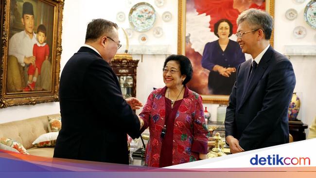 Megawati Bertemu Menteri Liu, Dapat Salam dari Presiden China Xi Jinping