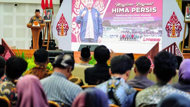 Muspleno Hima Persis, Kapolri Ajak Pemuda Manfaatkan Bonus Demografi