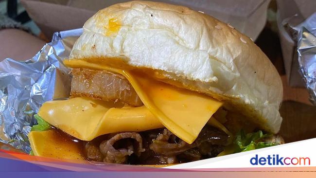 Puas Makan Burger Rp 25 Ribuan yang Toppingnya Lumer di Bekasi!