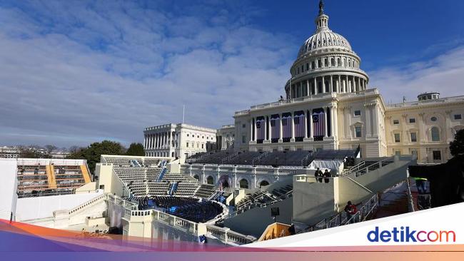 Mengenal Rotunda Gedung Capitol AS, Lokasi Pelantikan Donald Trump