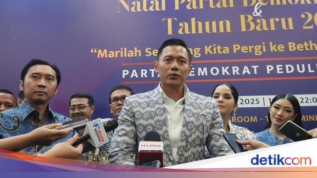 AHY Bicara Resolusi Partai Demokrat di 2025: Sukseskan Pemerintahan Prabowo