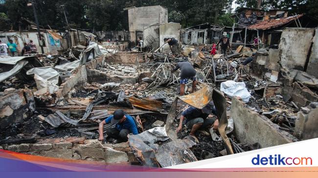 Kondisi Terkini di Lokasi Kebakaran Kemayoran