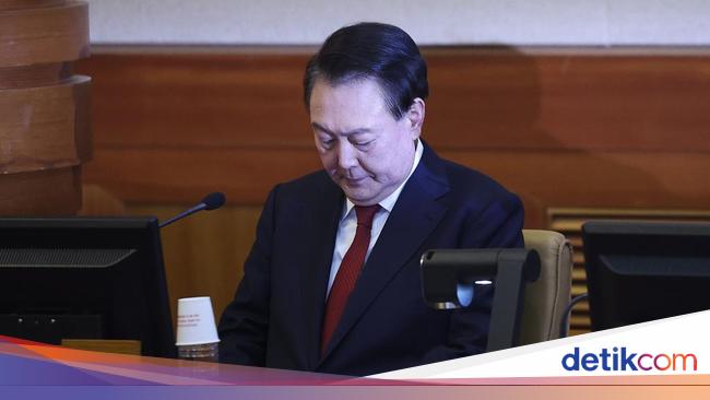 Presiden Korsel Yoon Suk Yeol Hadiri Sidang Pemakzulan Perdananya