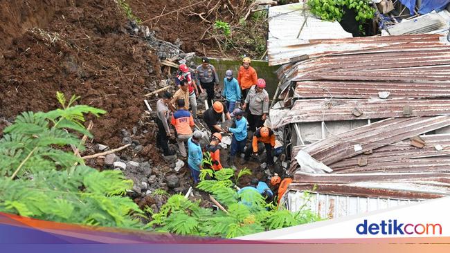 Longsor di Denpasar dan Klungkung Bali, 9 Orang Tewas