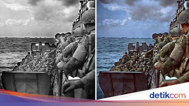 Ketika Foto Vintage Bersejarah Jadi Berwarna