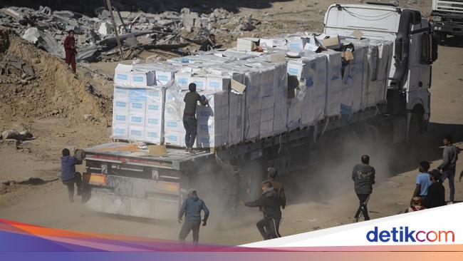 Bantuan Tepung ke Gaza Dijarah Geng Bersenjata-Diambil Warga