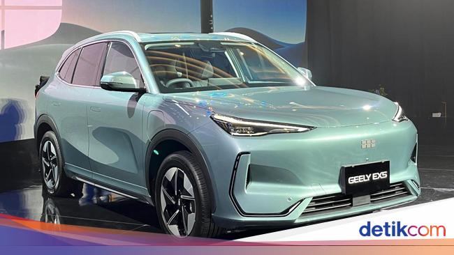 Potret Mobil Listrik Geely EX5 yang Bakal Dijual di Indonesia