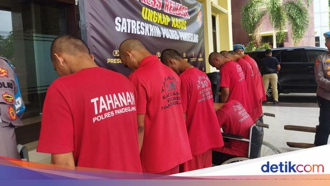 8 Pencuri Spesialis Minimarket di Pandeglang Dibekuk, Beraksi di 12 TKP
