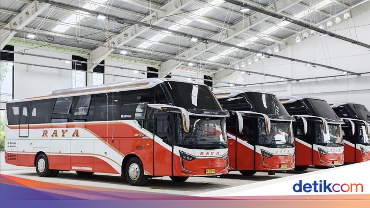 PO Raya Luncurkan Bus Baru, Konsisten Pakai Livery Klasik dan Kursi Pesawat
