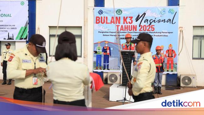 Peringati Bulan K3 Nasional, GNI Gelar Upacara hingga Berbagai Lomba