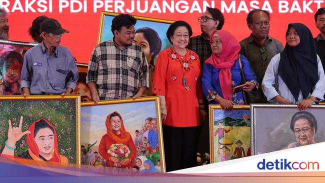 Canda Megawati Saat Disebut Kurator Lukisan: Pasti Ada yang Mau Ambil Ketum