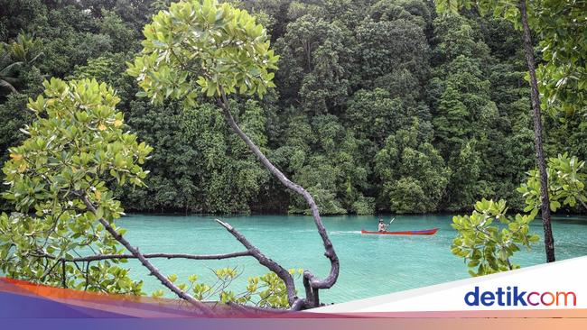 Pulau Maratua Bak Kepingan Surga di Berau