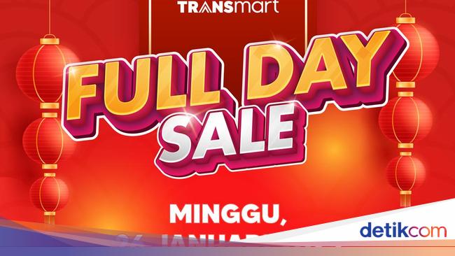 Long Weekend! Merapat ke Transmart Full Day Sale, Diskon Melimpah 50% + 20%