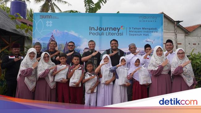 InJourney Airports Gelar Program Peduli Literasi Serentak di 3 Kota