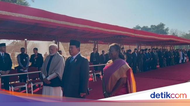 Prabowo Tekankan Komitmen Perkuat Hubungan Indonesia dan India