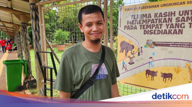 Cerita Jeffry Nyetir dari Palembang demi Ajak Anak Lihat Hewan di Ragunan