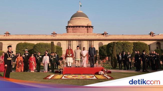 Prabowo Presiden RI Kedua Hadiri 'Resepsi Diplomatik' India Setelah Soekarno