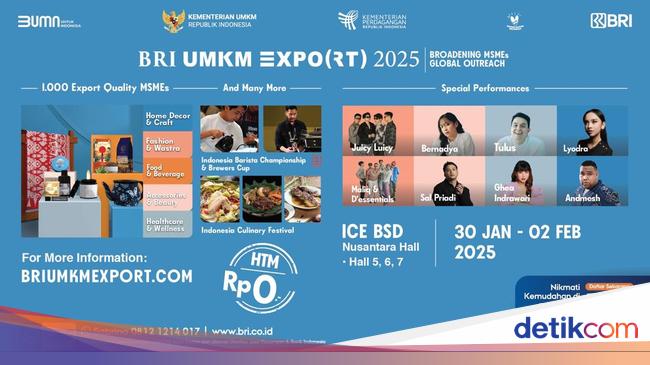 BRI UMKM EXPO(RT) 2025 Digelar Selama 4 Hari, Intip Rangkaian Acaranya!