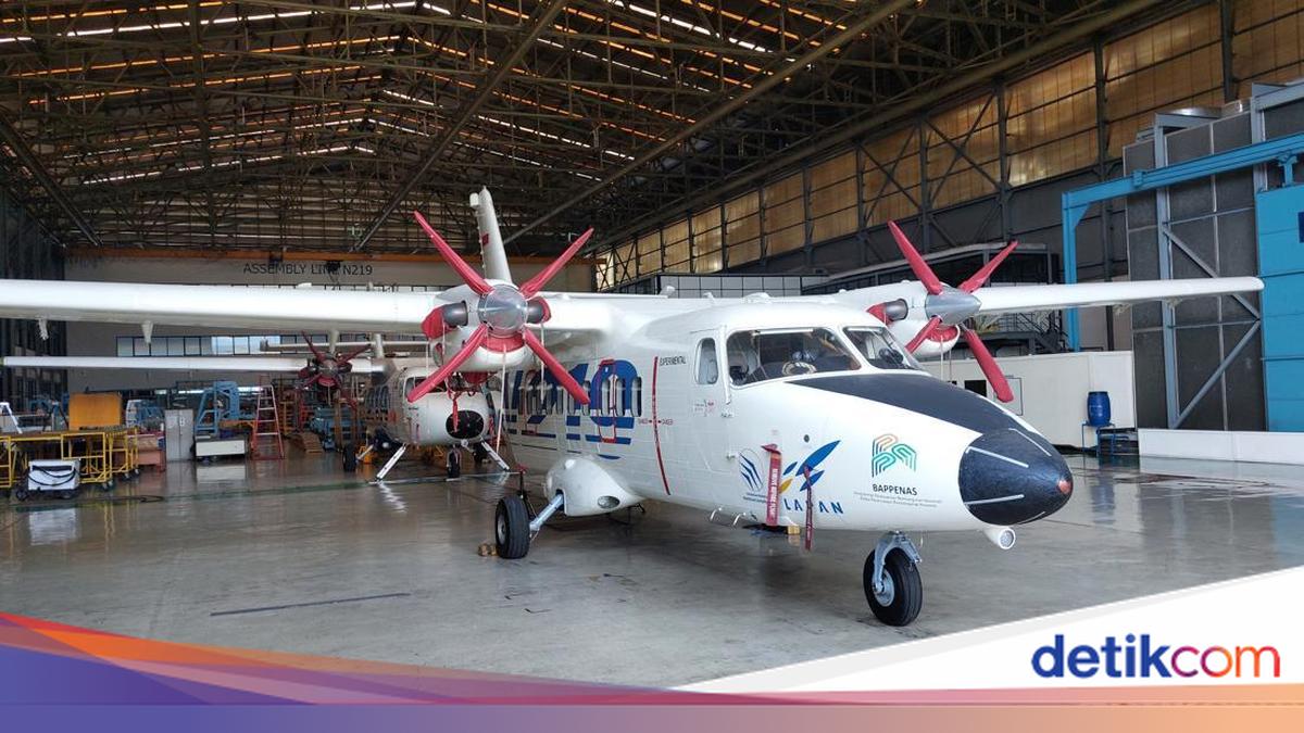 Wow! Ada Pesawat Rancangan Habibie di PTDI di Bandung