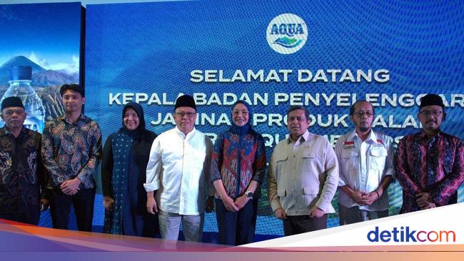 BPJPH Apresiasi AQUA Bantu UMKM Dapat Sertifikasi Halal