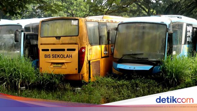 Bus Sekolah Terbengkalai di Bandung, Dulu Telan Anggaran Rp 10 M