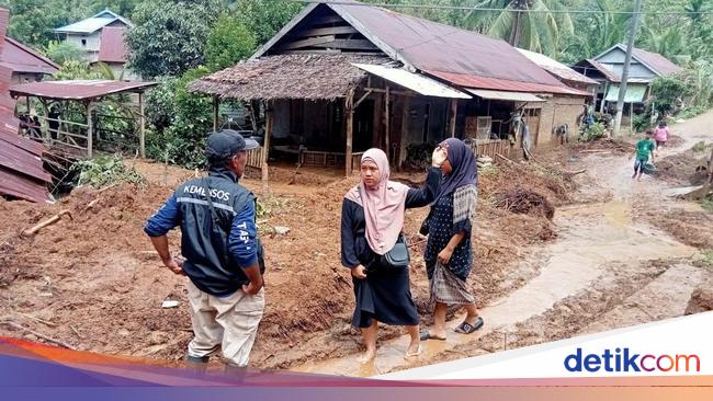 4 Orang Meninggal Akibat Longsor Mamuju, Kemensos Kirim Bantuan Logistik