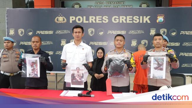 Pria Gresik Bacok Tetangga Gegara Diejek Utang Rokok, Jari Korban Putus