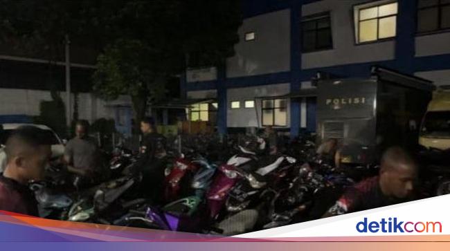 Polisi Bubarkan Balap Liar di Sentul Bogor, 34 Motor Diamankan