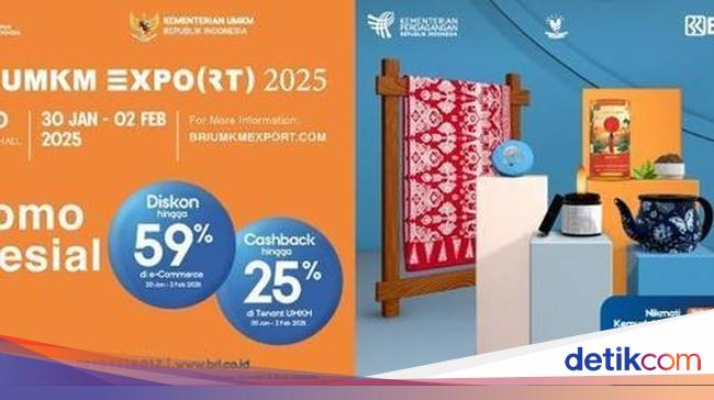 Belanja Produk Lokal di BRI UMKM EXPO(RT) 2025, Ada Diskon hingga 59%