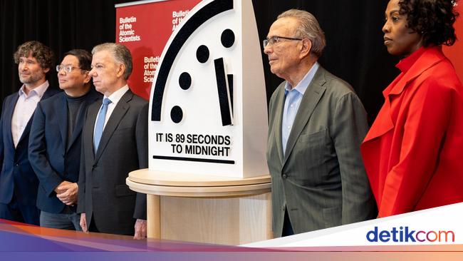 Doomsday Clock Set at 89 Seconds to Midnight for 2025