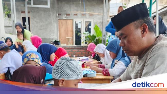 Bripka Ristomo, Brimob yang Jadi Guru Ngaji Gratis Anak Kampung Gunung Sindur