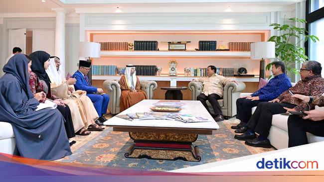 Prabowo Terima Kunjungan Menteri Energi PEA, Bahas Kesepakatan Kerja Sama