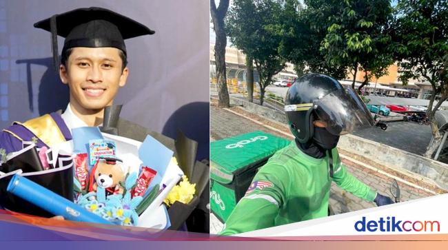 Sulit Cari Kerja, Lulusan Sarjana Tak Malu Jadi Pengantar Makanan