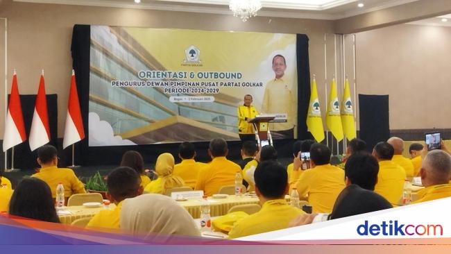 Orientasi-Outbound Golkar, Bahlil Bahas Kelola Golkar dan Dukung Prabowo