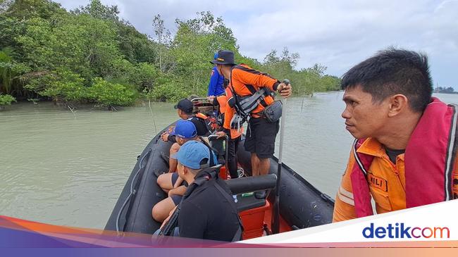 Bocah Pangkalpinang Hilang Diterkam Buaya Saat Main Pasir di Tepi Sungai