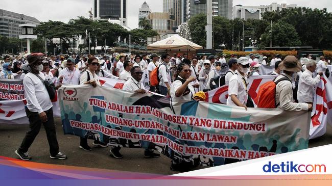 Tuntutan soal Tukin Bikin Dosen-dosen Turun ke Jalan