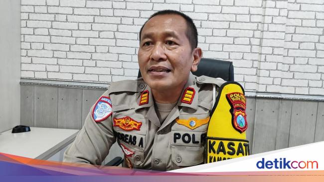 Kasat Lantas Polres Blitar Kota Ditabrak Pebalap Liar Saat Razia
