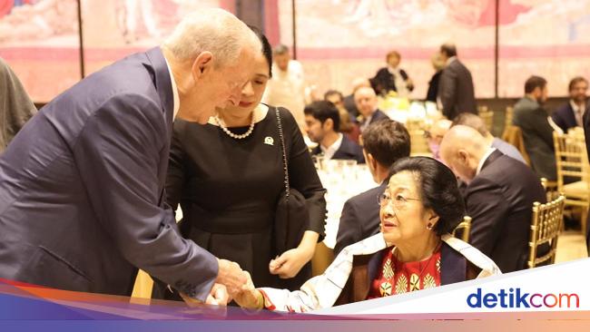 Megawati dan Puan Akrab dengan Al Gore di Jamuan Makan Malam di Vatikan