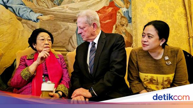 Megawati Undang Eks Wapres AS Diskusi dengan BRIN hingga Tanya Kebakaran LA