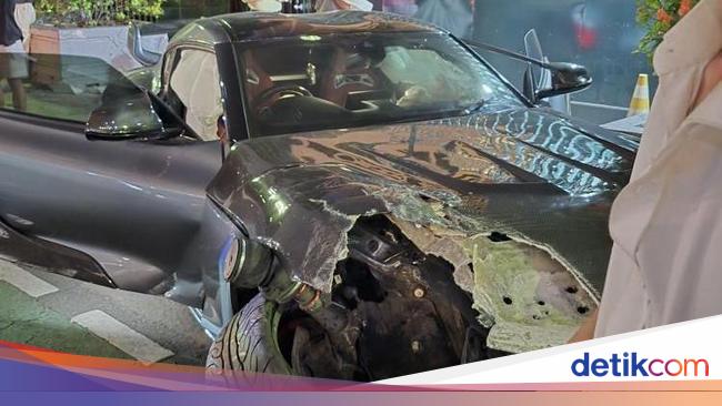 Saksi Ungkap Detik-detik Mobil Supra Hilang Kendali hingga Tabrak Tiang Lampu