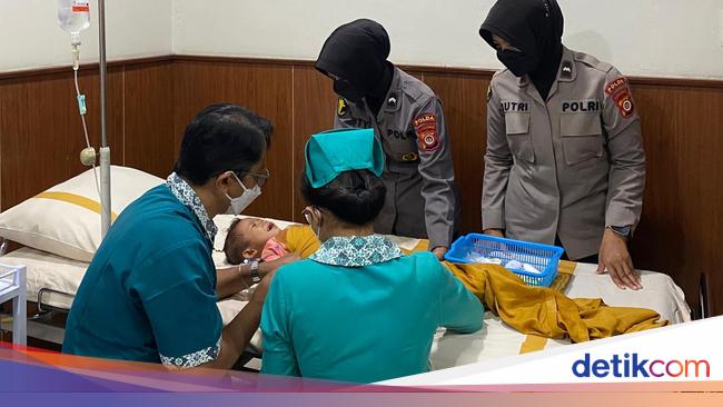 Polda DIY Bawa Ningsih Balita Penderita Tumor untuk Dirawat di RS Bhayangkara