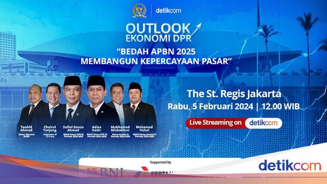 DPR-Pakar Ekonom Bedah Kebijakan APBN 2025, Live Streaming di detikcom!