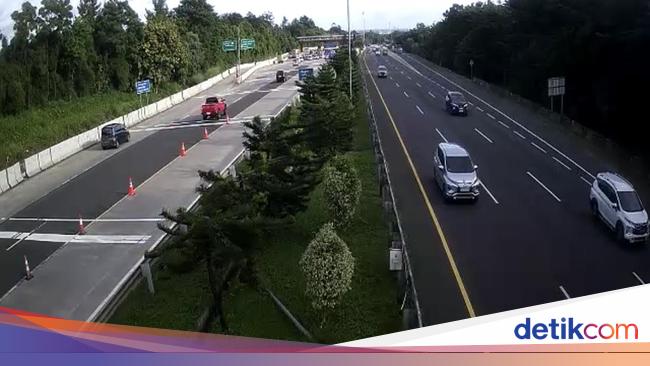 Kondisi Lalu Lintas Terkini di Lokasi Kecelakaan Maut GT Ciawi 2 Bogor