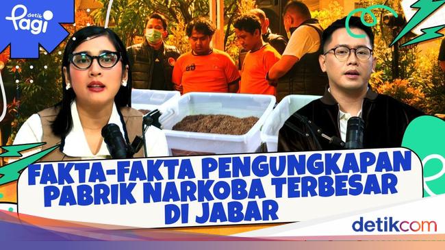 Fakta-fakta Pengungkapan Pabrik Narkoba Terbesar di Jabar