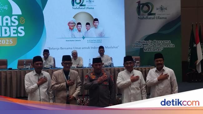 Kapolri Puji Semangat Persatuan NU: Terdepan Jaga NKRI-Bhinneka Tunggal Ika