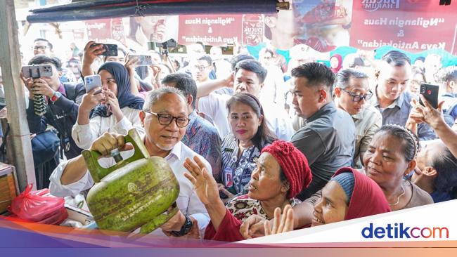 Menko Pangan &amp; Mendag Cek Sub Pangkalan di Klender, Pastikan LPG 3 Kg Aman