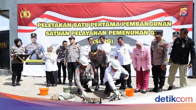 Dukung Program MBG, Polda Banten Bangun Dapur Pelayanan Pemenuhan Gizi