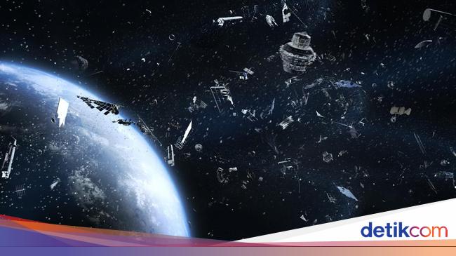 Makin Parah, Orbit Bumi Makin Penuh Sampah Antariksa